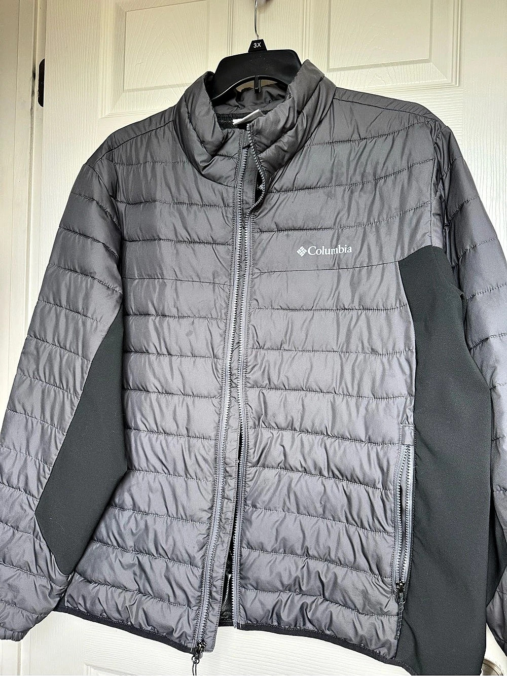 Columbia Men's Powder Lite Hybrid Jacket Gray Size XL
